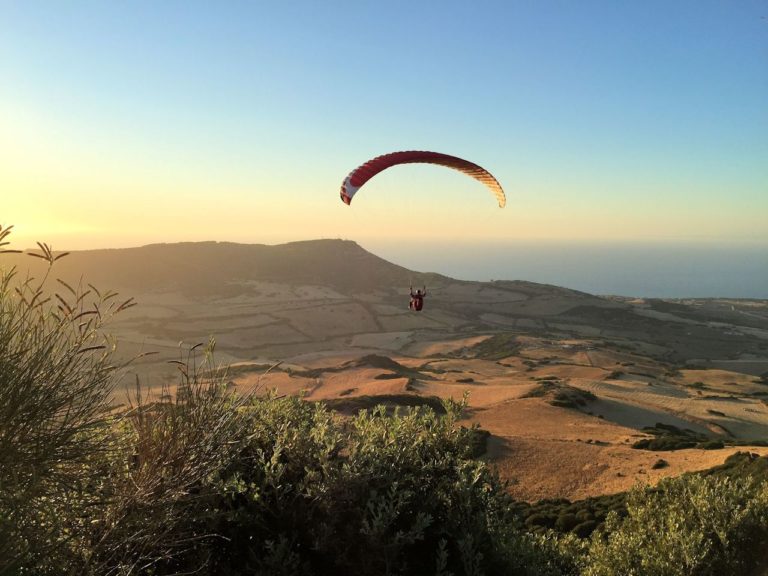 Parapendio a Valledoria/Sedini